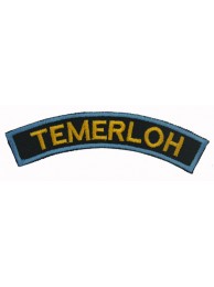 BSM DISTRICT STRIPS - TEMERLOH EMBROIDERD PATCH